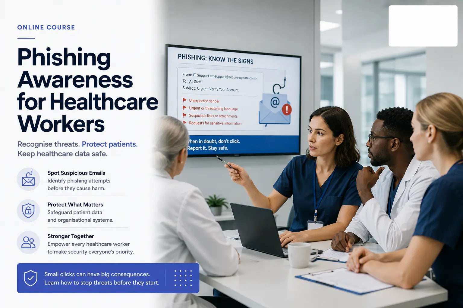 Phishing Awareness for Healthcare Workers