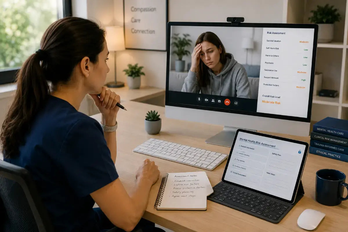 Remote Mental Health Risk Assessment